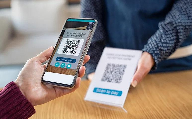 оплата через qr код