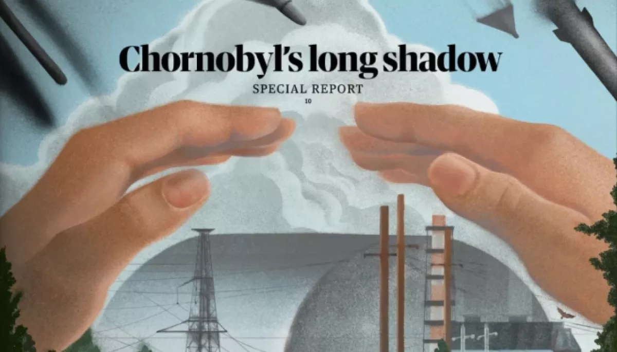 Українка створила обкладинку для Guardian Weekly до 40-річчя Чорнобиля