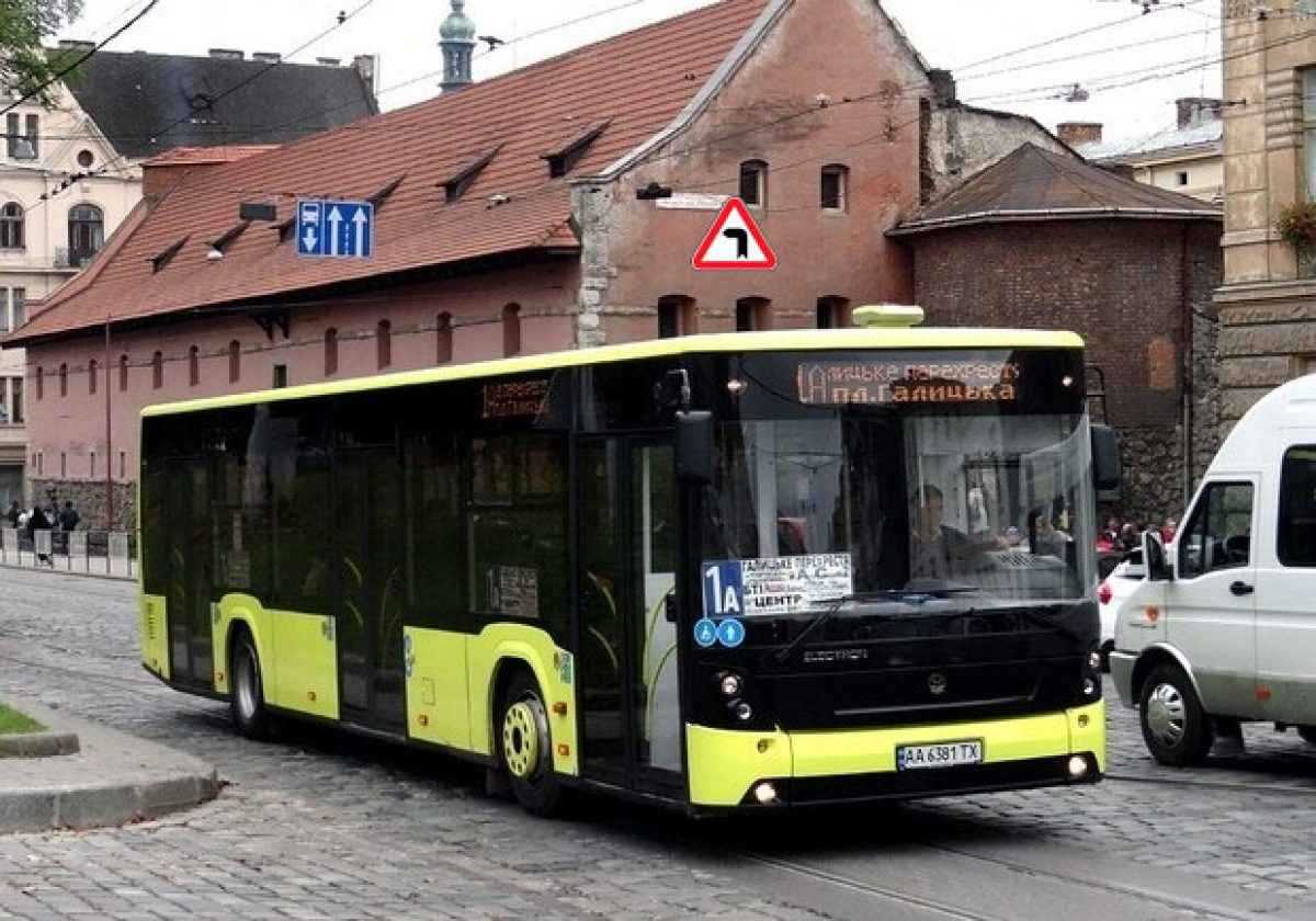 автобус 1А Львів