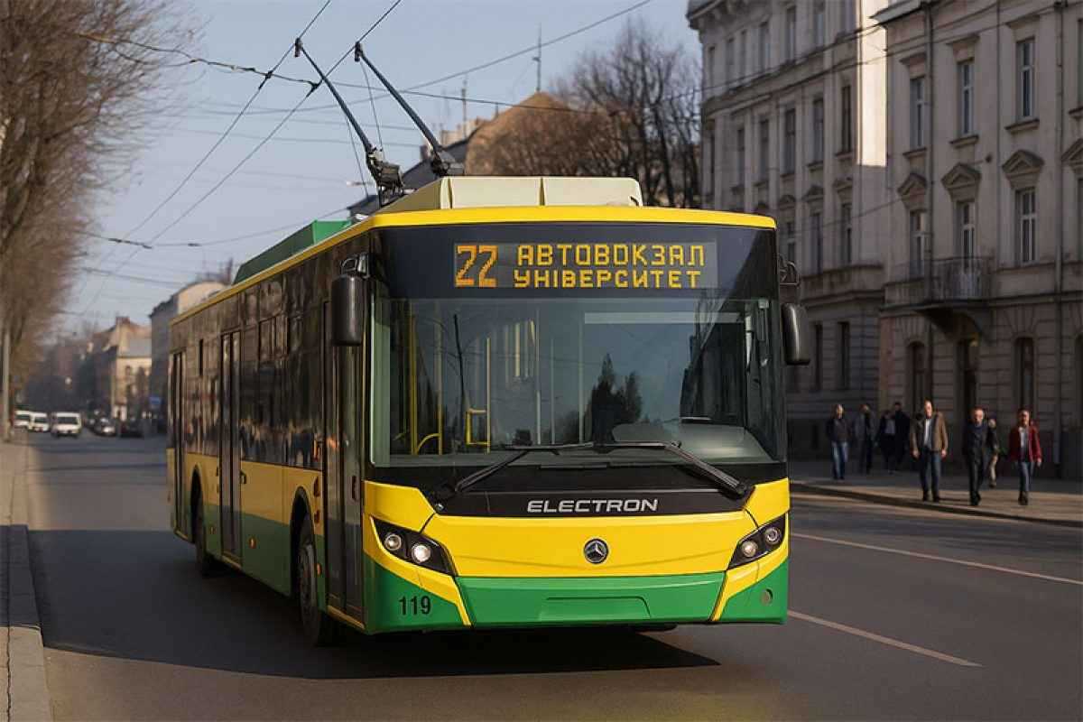 Тролейбус 22 Львів